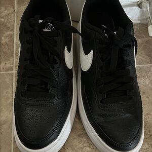Nike Black and White Sneakers